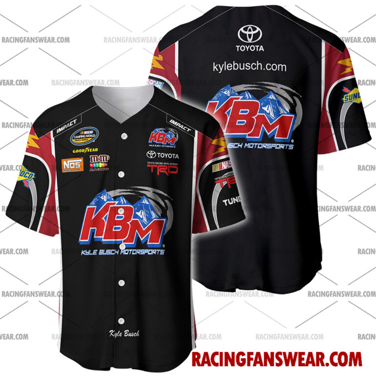 Nascar store - Loyal fans of Kyle Busch's Men's Baseball Jersey,Women's Baseball Jersey,Kid's Baseball Jersey,Men's Hockey Jerseys,WoMen's Hockey Jerseys,Youth's Hockey Jerseys:vintage nascar racing suit,uniform,apparel,shirts,merch,merchandise,jersey,hoodie,jackets,shorts,sweatshirt,outfits,clothes