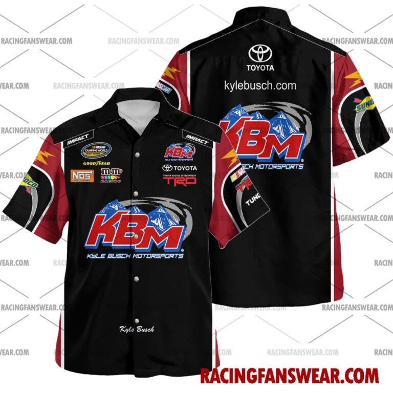 Nascar store - Loyal fans of Kyle Busch's Unisex Hawaiian Shirt,Unisex Polo Shirt,Kid Hawaiian Shirt,Kid Polo Shirt:vintage nascar racing suit,uniform,apparel,shirts,merch,merchandise,jersey,hoodie,jackets,shorts,sweatshirt,outfits,clothes