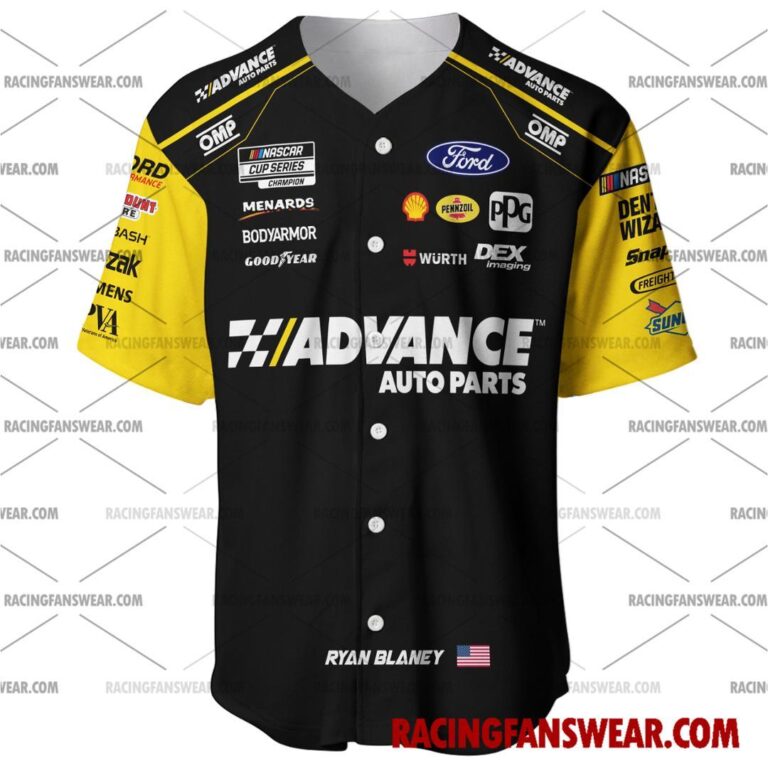 Nascar store - Loyal fans of Ryan Blaney's Men's Baseball Jersey,Women's Baseball Jersey,Kid's Baseball Jersey,Men's Hockey Jerseys,WoMen's Hockey Jerseys,Youth's Hockey Jerseys:vintage nascar racing suit,uniform,apparel,shirts,merch,merchandise,jersey,hoodie,jackets,shorts,sweatshirt,outfits,clothes