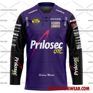 Sterling Marlin Nascar Racing 2005 Uniform Apparel Clothes Baseball Jersey Hockey Jersey 3 Nascar store - Loyal fans of Sterling Marlin's Men's Baseball Jersey,Women's Baseball Jersey,Kid's Baseball Jersey,Men's Hockey Jerseys,WoMen's Hockey Jerseys,Youth's Hockey Jerseys:vintage nascar racing suit,uniform,apparel,shirts,merch,merchandise,jersey,hoodie,jackets,shorts,sweatshirt,outfits,clothes