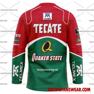 Adrian Fernandez IndyCar Racing 2000s Uniform Apparel Clothes Baseball Jersey Hockey Jersey 4 IndyCar store - Loyal fans of Adrian Fernandez's Men's Baseball Jersey,Women's Baseball Jersey,Kid's Baseball Jersey,Men's Hockey Jerseys,WoMen's Hockey Jerseys,Youth's Hockey Jerseys:Vintage indycar racing suit,uniform,apparel,shirts,merch,merchandise,jersey,hoodie,jackets,shorts,sweatshirt,outfits,clothes