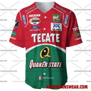 Adrian Fernandez IndyCar Racing 2000s Uniform Apparel Clothes Baseball Jersey Hockey Jersey 1 IndyCar store - Loyal fans of Adrian Fernandez's Men's Baseball Jersey,Women's Baseball Jersey,Kid's Baseball Jersey,Men's Hockey Jerseys,WoMen's Hockey Jerseys,Youth's Hockey Jerseys:Vintage indycar racing suit,uniform,apparel,shirts,merch,merchandise,jersey,hoodie,jackets,shorts,sweatshirt,outfits,clothes