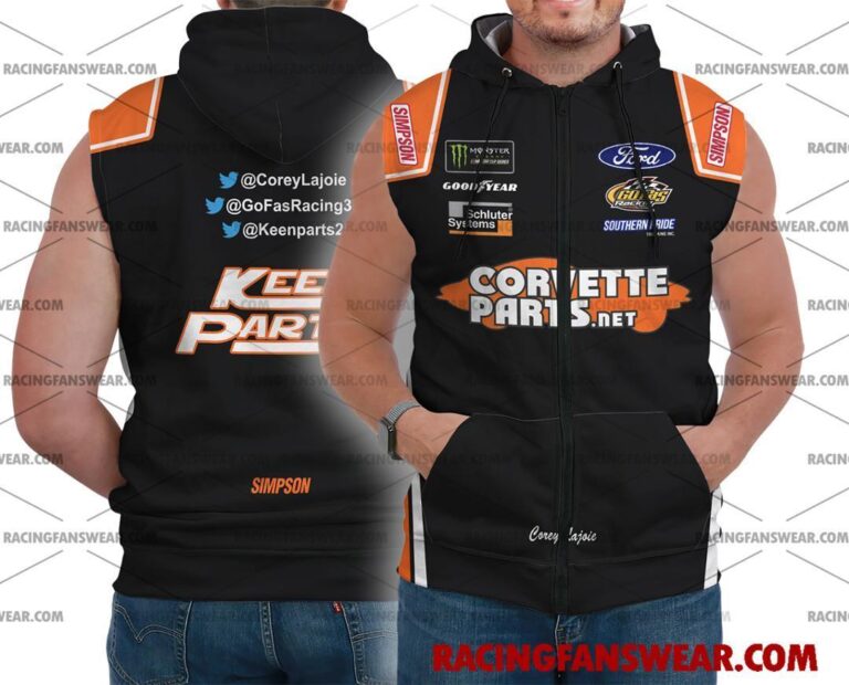 Nascar store - Loyal fans of Corey Lajoie's Bomber Jacket,Unisex Thick Coat,Unisex Sleeveless Hoodie,Unisex Hooded T-Shirt,Kid Sleeveless Hoodie,Kid Hooded T-Shirts,Kid Thick Coat:vintage nascar racing suit,uniform,apparel,shirts,merch,merchandise,jersey,hoodie,jackets,shorts,sweatshirt,outfits,clothes