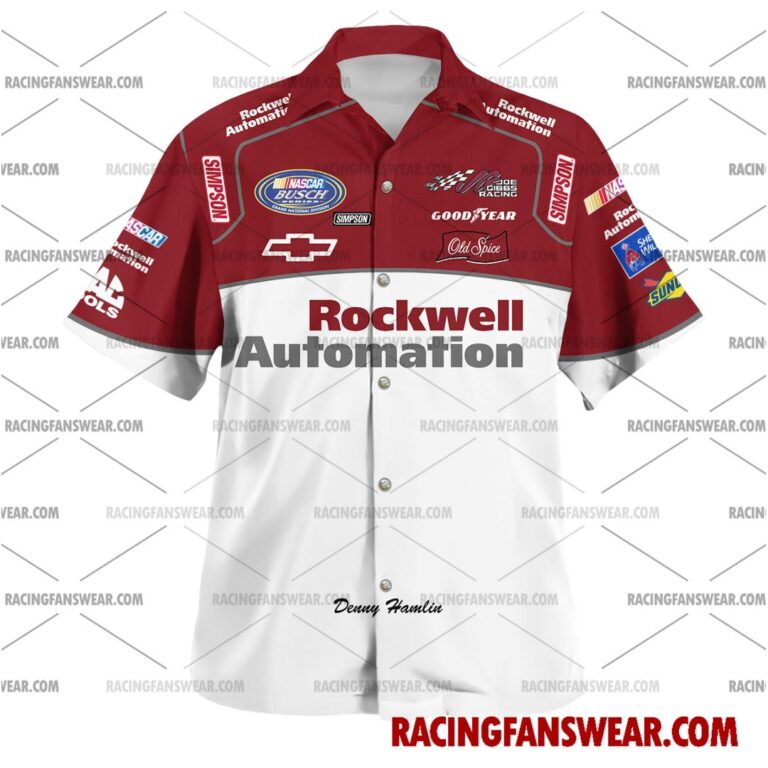 Nascar store - Loyal fans of Denny Hamlin's Unisex Hawaiian Shirt,Unisex Polo Shirt,Kid Hawaiian Shirt,Kid Polo Shirt:vintage nascar racing suit,uniform,apparel,shirts,merch,merchandise,jersey,hoodie,jackets,shorts,sweatshirt,outfits,clothes