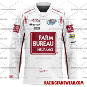 Nascar store - Loyal fans of Denny Hamlin's Men's Baseball Jersey,Women's Baseball Jersey,Kid's Baseball Jersey,Men's Hockey Jerseys,WoMen's Hockey Jerseys,Youth's Hockey Jerseys:vintage nascar racing suit,uniform,apparel,shirts,merch,merchandise,jersey,hoodie,jackets,shorts,sweatshirt,outfits,clothes
