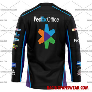 Denny Hamlin Nascar Racing 2010 Uniform Apparel Clothes Baseball Jersey Hockey Jersey 4 Nascar store - Loyal fans of Denny Hamlin's Men's Baseball Jersey,Women's Baseball Jersey,Kid's Baseball Jersey,Men's Hockey Jerseys,WoMen's Hockey Jerseys,Youth's Hockey Jerseys:vintage nascar racing suit,uniform,apparel,shirts,merch,merchandise,jersey,hoodie,jackets,shorts,sweatshirt,outfits,clothes