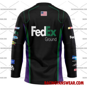 Nascar store - Loyal fans of Denny Hamlin's Men's Baseball Jersey,Women's Baseball Jersey,Kid's Baseball Jersey,Men's Hockey Jerseys,WoMen's Hockey Jerseys,Youth's Hockey Jerseys:vintage nascar racing suit,uniform,apparel,shirts,merch,merchandise,jersey,hoodie,jackets,shorts,sweatshirt,outfits,clothes