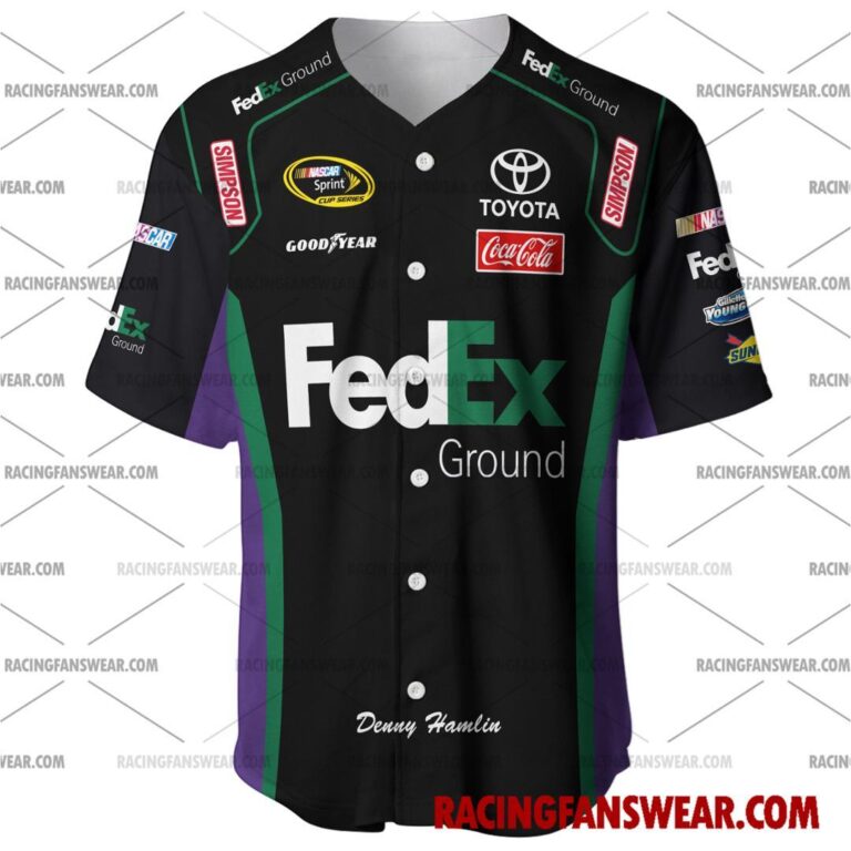 Nascar store - Loyal fans of Denny Hamlin's Men's Baseball Jersey,Women's Baseball Jersey,Kid's Baseball Jersey,Men's Hockey Jerseys,WoMen's Hockey Jerseys,Youth's Hockey Jerseys:vintage nascar racing suit,uniform,apparel,shirts,merch,merchandise,jersey,hoodie,jackets,shorts,sweatshirt,outfits,clothes