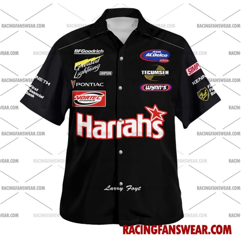 Nascar store - Loyal fans of Larry Foyt's Unisex Hawaiian Shirt,Unisex Polo Shirt,Kid Hawaiian Shirt,Kid Polo Shirt:vintage nascar racing suit,uniform,apparel,shirts,merch,merchandise,jersey,hoodie,jackets,shorts,sweatshirt,outfits,clothes