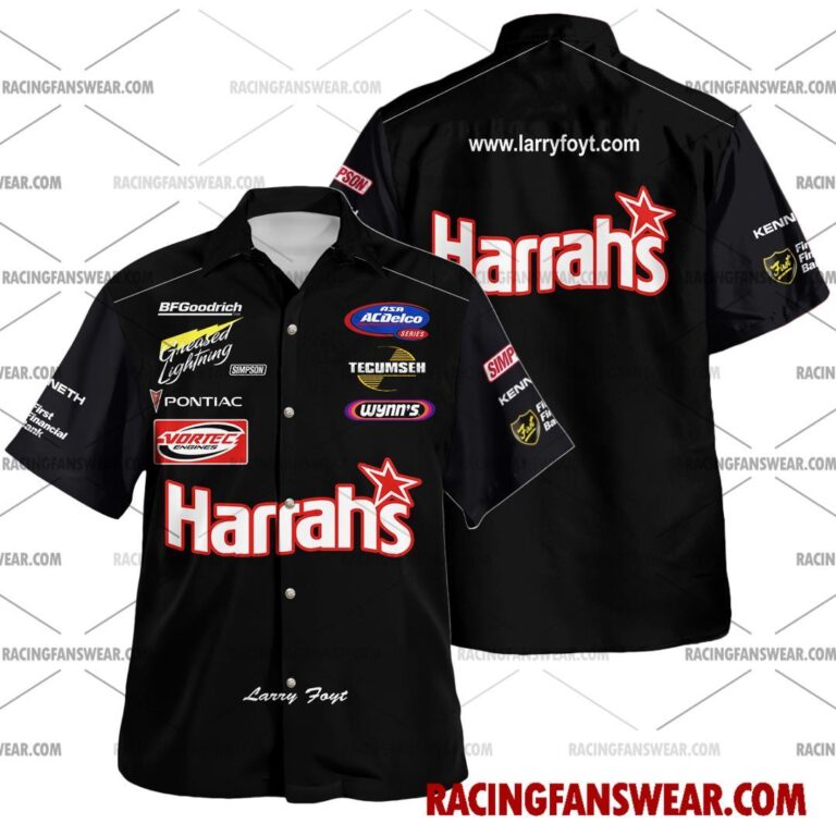 Nascar store - Loyal fans of Larry Foyt's Unisex Hawaiian Shirt,Unisex Polo Shirt,Kid Hawaiian Shirt,Kid Polo Shirt:vintage nascar racing suit,uniform,apparel,shirts,merch,merchandise,jersey,hoodie,jackets,shorts,sweatshirt,outfits,clothes