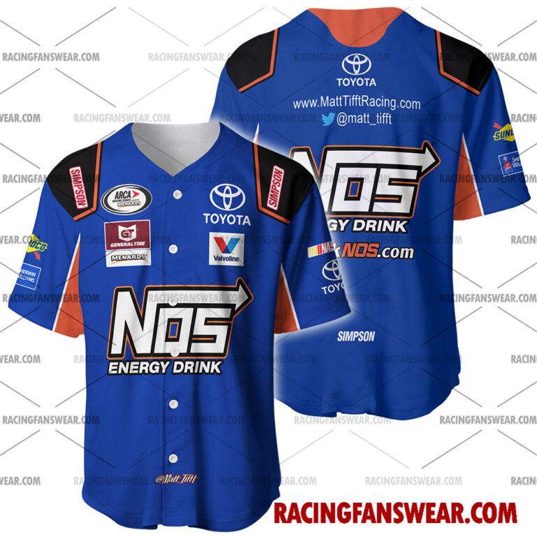 Nascar store - Loyal fans of Matt Tifft's Men's Baseball Jersey,Women's Baseball Jersey,Kid's Baseball Jersey,Men's Hockey Jerseys,WoMen's Hockey Jerseys,Youth's Hockey Jerseys:vintage nascar racing suit,uniform,apparel,shirts,merch,merchandise,jersey,hoodie,jackets,shorts,sweatshirt,outfits,clothes