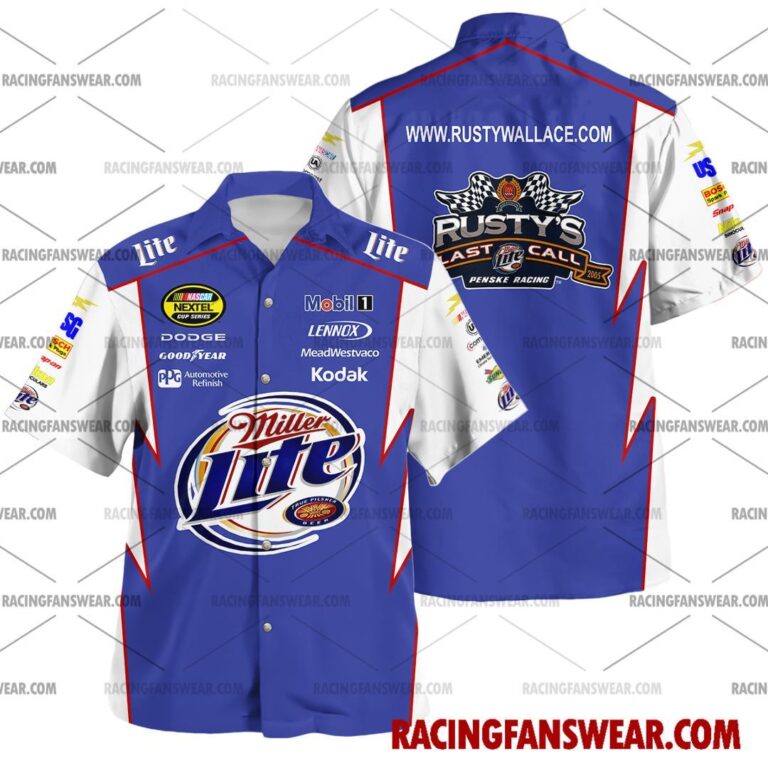 Nascar store - Loyal fans of Rusty Wallace's Unisex Hawaiian Shirt,Unisex Polo Shirt,Kid Hawaiian Shirt,Kid Polo Shirt:vintage nascar racing suit,uniform,apparel,shirts,merch,merchandise,jersey,hoodie,jackets,shorts,sweatshirt,outfits,clothes