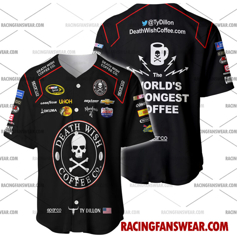 Nascar store - Loyal fans of Ty Dillon's Men's Baseball Jersey,Women's Baseball Jersey,Kid's Baseball Jersey,Men's Hockey Jerseys,WoMen's Hockey Jerseys,Youth's Hockey Jerseys:vintage nascar racing suit,uniform,apparel,shirts,merch,merchandise,jersey,hoodie,jackets,shorts,sweatshirt,outfits,clothes