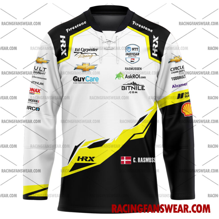 IndyCar store - Loyal fans of Christian Rasmussen's Men's Baseball Jersey,Women's Baseball Jersey,Kid's Baseball Jersey,Men's Hockey Jerseys,WoMen's Hockey Jerseys,Youth's Hockey Jerseys:Vintage indycar racing suit,uniform,apparel,shirts,merch,merchandise,jersey,hoodie,jackets,shorts,sweatshirt,outfits,clothes