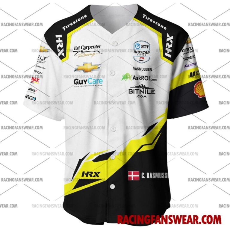 IndyCar store - Loyal fans of Christian Rasmussen's Men's Baseball Jersey,Women's Baseball Jersey,Kid's Baseball Jersey,Men's Hockey Jerseys,WoMen's Hockey Jerseys,Youth's Hockey Jerseys:Vintage indycar racing suit,uniform,apparel,shirts,merch,merchandise,jersey,hoodie,jackets,shorts,sweatshirt,outfits,clothes