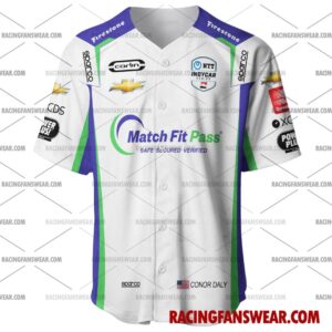 Conor Daly IndyCar Racing 2021 Uniform Apparel Clothes Baseball Jersey Hockey Jersey 1 IndyCar store - Loyal fans of Conor Daly's Men's Baseball Jersey,Women's Baseball Jersey,Kid's Baseball Jersey,Men's Hockey Jerseys,WoMen's Hockey Jerseys,Youth's Hockey Jerseys:Vintage indycar racing suit,uniform,apparel,shirts,merch,merchandise,jersey,hoodie,jackets,shorts,sweatshirt,outfits,clothes