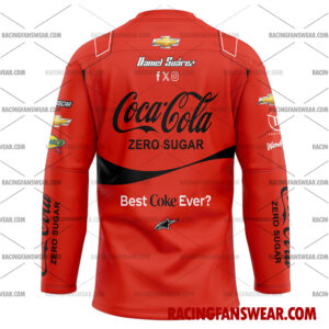 Nascar store - Loyal fans of Daniel Suarez's Men's Baseball Jersey,Women's Baseball Jersey,Kid's Baseball Jersey,Men's Hockey Jerseys,WoMen's Hockey Jerseys,Youth's Hockey Jerseys:vintage nascar racing suit,uniform,apparel,shirts,merch,merchandise,jersey,hoodie,jackets,shorts,sweatshirt,outfits,clothes