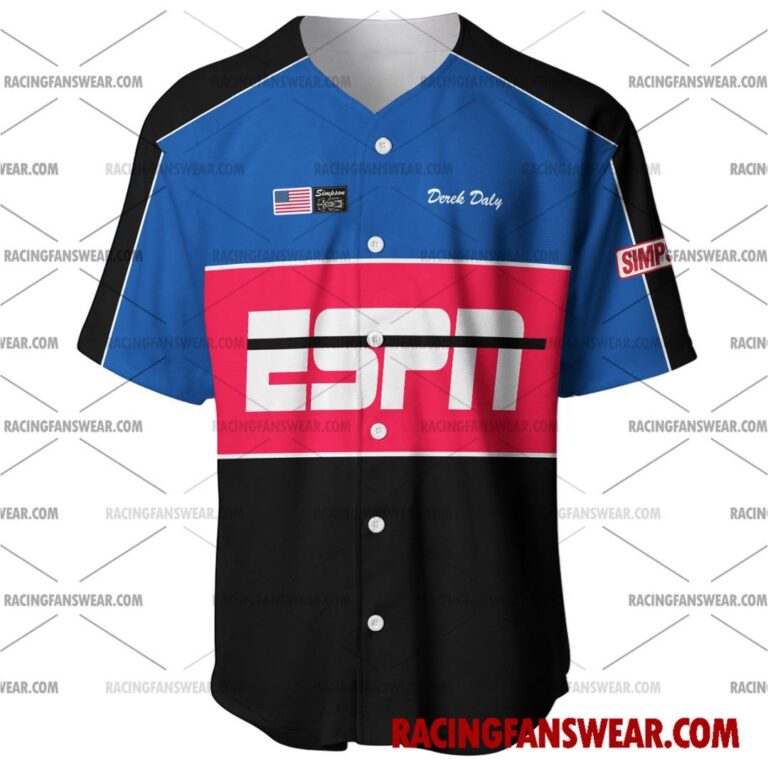 IndyCar store - Loyal fans of Derek Daly's Men's Baseball Jersey,Women's Baseball Jersey,Kid's Baseball Jersey,Men's Hockey Jerseys,WoMen's Hockey Jerseys,Youth's Hockey Jerseys:Vintage indycar racing suit,uniform,apparel,shirts,merch,merchandise,jersey,hoodie,jackets,shorts,sweatshirt,outfits,clothes