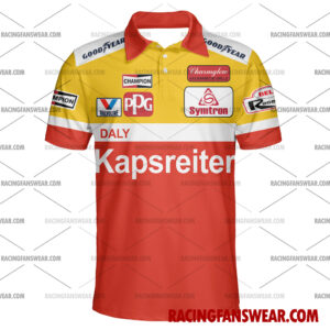 Derek Daly IndyCar Racing 1985 Uniform Apparel Clothes Hawaiian Polo Shirts 4 IndyCar store - Loyal fans of Derek Daly's Unisex Hawaiian Shirt,Unisex Polo Shirt,Kid Hawaiian Shirt,Kid Polo Shirt:Vintage indycar racing suit,uniform,apparel,shirts,merch,merchandise,jersey,hoodie,jackets,shorts,sweatshirt,outfits,clothes
