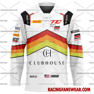 Lindsay Brewer IndyCar Racing 2021 Uniform Apparel Clothes Baseball Jersey Hockey Jersey 3 IndyCar store - Loyal fans of Lindsay Brewer's Men's Baseball Jersey,Women's Baseball Jersey,Kid's Baseball Jersey,Men's Hockey Jerseys,WoMen's Hockey Jerseys,Youth's Hockey Jerseys:Vintage indycar racing suit,uniform,apparel,shirts,merch,merchandise,jersey,hoodie,jackets,shorts,sweatshirt,outfits,clothes