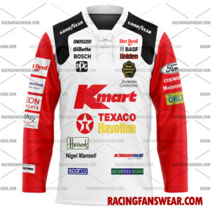 Nigel Mansell IndyCar Racing 1993 Uniform Apparel Clothes Baseball Jersey Hockey Jersey 3 IndyCar store - Loyal fans of Nigel Mansell's Men's Baseball Jersey,Women's Baseball Jersey,Kid's Baseball Jersey,Men's Hockey Jerseys,WoMen's Hockey Jerseys,Youth's Hockey Jerseys:Vintage indycar racing suit,uniform,apparel,shirts,merch,merchandise,jersey,hoodie,jackets,shorts,sweatshirt,outfits,clothes