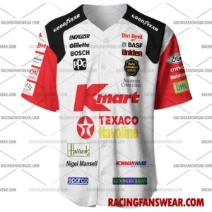 Nigel Mansell IndyCar Racing 1993 Uniform Apparel Clothes Baseball Jersey Hockey Jersey 1 IndyCar store - Loyal fans of Nigel Mansell's Men's Baseball Jersey,Women's Baseball Jersey,Kid's Baseball Jersey,Men's Hockey Jerseys,WoMen's Hockey Jerseys,Youth's Hockey Jerseys:Vintage indycar racing suit,uniform,apparel,shirts,merch,merchandise,jersey,hoodie,jackets,shorts,sweatshirt,outfits,clothes