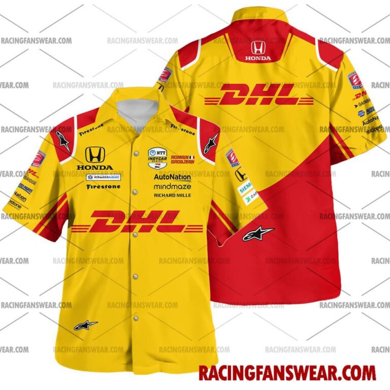 IndyCar store - Loyal fans of Romain Grosjean's Unisex Hawaiian Shirt,Unisex Polo Shirt,Kid Hawaiian Shirt,Kid Polo Shirt:Vintage indycar racing suit,uniform,apparel,shirts,merch,merchandise,jersey,hoodie,jackets,shorts,sweatshirt,outfits,clothes