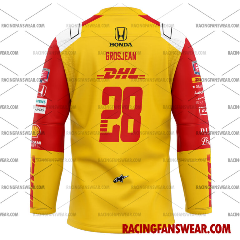 IndyCar store - Loyal fans of Romain Grosjean's Men's Baseball Jersey,Women's Baseball Jersey,Kid's Baseball Jersey,Men's Hockey Jerseys,WoMen's Hockey Jerseys,Youth's Hockey Jerseys:Vintage indycar racing suit,uniform,apparel,shirts,merch,merchandise,jersey,hoodie,jackets,shorts,sweatshirt,outfits,clothes