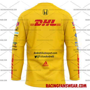 Ryan Hunter-Reay IndyCar Racing 2018 Uniform Apparel Clothes Baseball Jersey Hockey Jersey 4 IndyCar store - Loyal fans of Ryan Hunter-Reay's Men's Baseball Jersey,Women's Baseball Jersey,Kid's Baseball Jersey,Men's Hockey Jerseys,WoMen's Hockey Jerseys,Youth's Hockey Jerseys:Vintage indycar racing suit,uniform,apparel,shirts,merch,merchandise,jersey,hoodie,jackets,shorts,sweatshirt,outfits,clothes