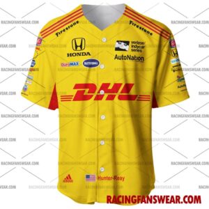Ryan Hunter-Reay IndyCar Racing 2018 Uniform Apparel Clothes Baseball Jersey Hockey Jersey 1 IndyCar store - Loyal fans of Ryan Hunter-Reay's Men's Baseball Jersey,Women's Baseball Jersey,Kid's Baseball Jersey,Men's Hockey Jerseys,WoMen's Hockey Jerseys,Youth's Hockey Jerseys:Vintage indycar racing suit,uniform,apparel,shirts,merch,merchandise,jersey,hoodie,jackets,shorts,sweatshirt,outfits,clothes