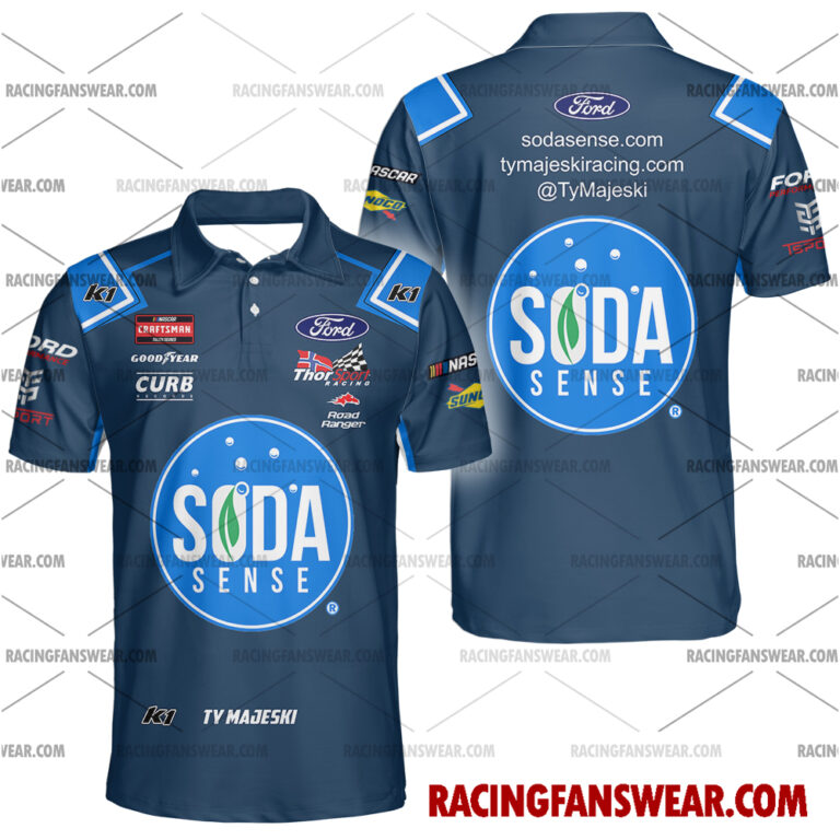 Nascar store - Loyal fans of Ty Majeski's Unisex Hawaiian Shirt,Unisex Polo Shirt,Kid Hawaiian Shirt,Kid Polo Shirt:vintage nascar racing suit,uniform,apparel,shirts,merch,merchandise,jersey,hoodie,jackets,shorts,sweatshirt,outfits,clothes