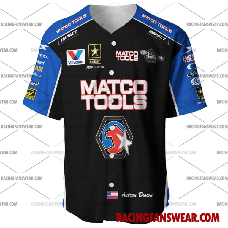 NHRA store - Loyal fans of Antron Brown's Men's Baseball Jersey,Women's Baseball Jersey,Kid's Baseball Jersey,Men's Hockey Jerseys,WoMen's Hockey Jerseys,Youth's Hockey Jerseys:vintage NHRA racing suit,uniform,apparel,shirts,merch,merchandise,jersey,hoodie,jackets,shorts,sweatshirt,outfits,clothes