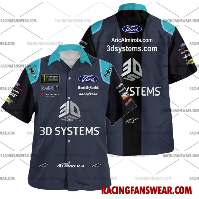 Nascar store - Loyal fans of Aric Almirola's Unisex Hawaiian Shirt,Unisex Polo Shirt,Kid Hawaiian Shirt,Kid Polo Shirt:vintage nascar racing suit,uniform,apparel,shirts,merch,merchandise,jersey,hoodie,jackets,shorts,sweatshirt,outfits,clothes