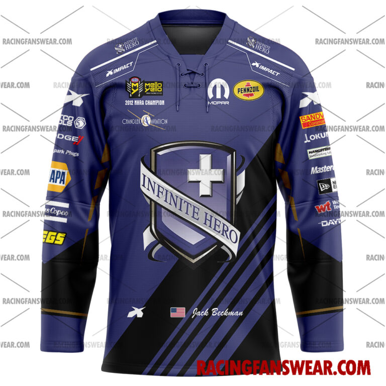 NHRA store - Loyal fans of Jack Beckman's Men's Baseball Jersey,Women's Baseball Jersey,Kid's Baseball Jersey,Men's Hockey Jerseys,WoMen's Hockey Jerseys,Youth's Hockey Jerseys:vintage NHRA racing suit,uniform,apparel,shirts,merch,merchandise,jersey,hoodie,jackets,shorts,sweatshirt,outfits,clothes