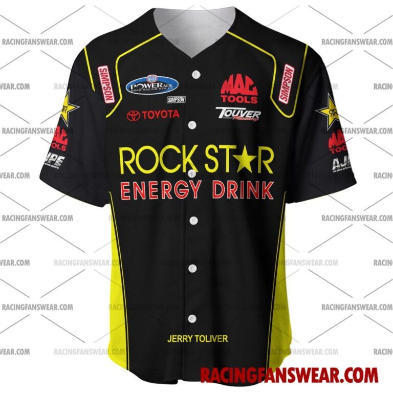 NHRA store - Loyal fans of Jerry Toliver's Men's Baseball Jersey,Women's Baseball Jersey,Kid's Baseball Jersey,Men's Hockey Jerseys,WoMen's Hockey Jerseys,Youth's Hockey Jerseys:vintage NHRA racing suit,uniform,apparel,shirts,merch,merchandise,jersey,hoodie,jackets,shorts,sweatshirt,outfits,clothes