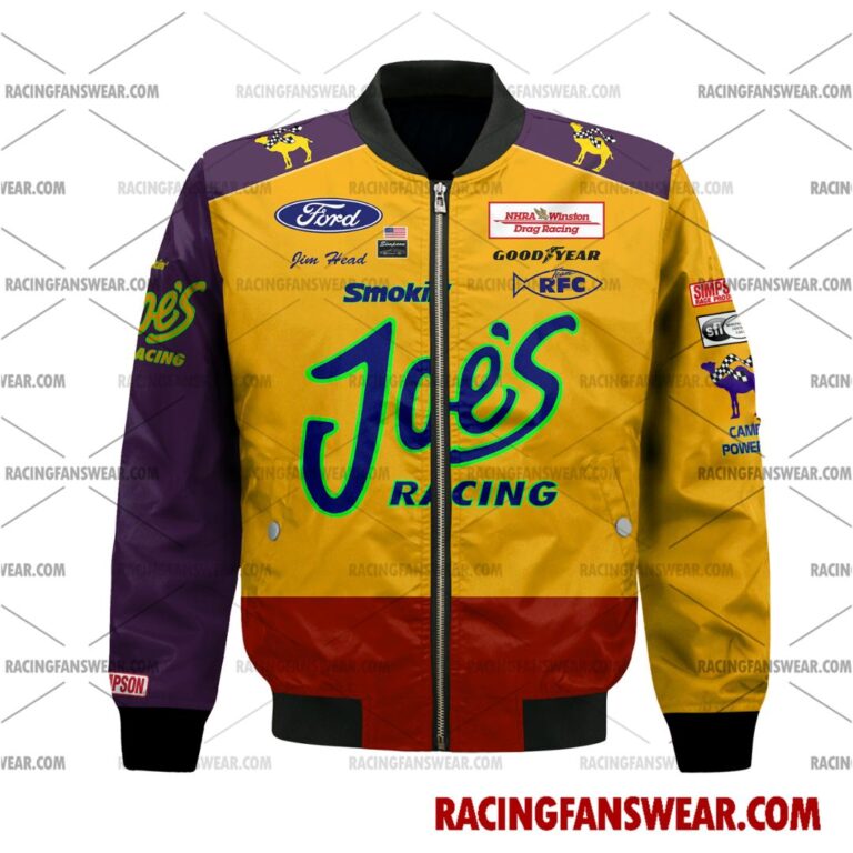 NHRA store - Loyal fans of Jim Head's Bomber Jacket,Unisex Thick Coat,Unisex Sleeveless Hoodie,Unisex Hooded T-Shirt,Kid Sleeveless Hoodie,Kid Hooded T-Shirts,Kid Thick Coat:vintage NHRA racing suit,uniform,apparel,shirts,merch,merchandise,jersey,hoodie,jackets,shorts,sweatshirt,outfits,clothes