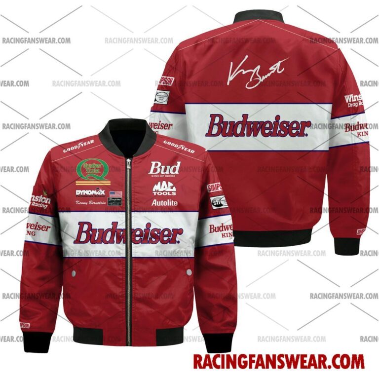 NHRA store - Loyal fans of Kenny Bernstein's Bomber Jacket,Unisex Thick Coat,Unisex Sleeveless Hoodie,Unisex Hooded T-Shirt,Kid Sleeveless Hoodie,Kid Hooded T-Shirts,Kid Thick Coat:vintage NHRA racing suit,uniform,apparel,shirts,merch,merchandise,jersey,hoodie,jackets,shorts,sweatshirt,outfits,clothes