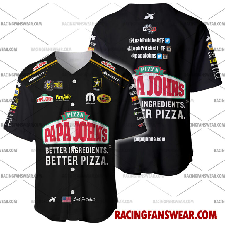 NHRA store - Loyal fans of Leah Pruett's Men's Baseball Jersey,Women's Baseball Jersey,Kid's Baseball Jersey,Men's Hockey Jerseys,WoMen's Hockey Jerseys,Youth's Hockey Jerseys:vintage NHRA racing suit,uniform,apparel,shirts,merch,merchandise,jersey,hoodie,jackets,shorts,sweatshirt,outfits,clothes