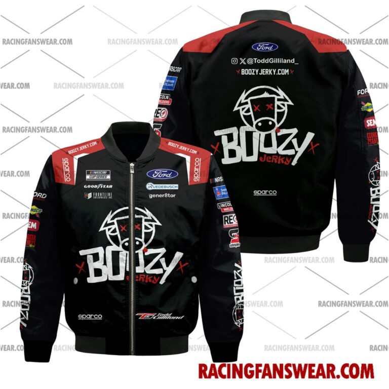 Nascar store - Loyal fans of Todd Gilliland's Bomber Jacket,Unisex Thick Coat,Unisex Sleeveless Hoodie,Unisex Hooded T-Shirt,Kid Sleeveless Hoodie,Kid Hooded T-Shirts,Kid Thick Coat:vintage nascar racing suit,uniform,apparel,shirts,merch,merchandise,jersey,hoodie,jackets,shorts,sweatshirt,outfits,clothes