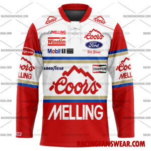 Bill Elliott Nascar Racing 1990 Uniform Apparel Clothes Baseball Jersey Hockey Jersey 3 Nascar store - Loyal fans of Bill Elliott's Men's Baseball Jersey,Women's Baseball Jersey,Kid's Baseball Jersey,Men's Hockey Jerseys,WoMen's Hockey Jerseys,Youth's Hockey Jerseys:vintage nascar racing suit,uniform,apparel,shirts,merch,merchandise,jersey,hoodie,jackets,shorts,sweatshirt,outfits,clothes