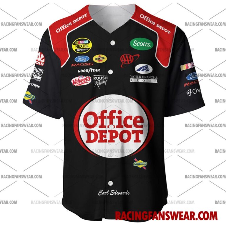 Nascar store - Loyal fans of Carl Edwards's Men's Baseball Jersey,Women's Baseball Jersey,Kid's Baseball Jersey,Men's Hockey Jerseys,WoMen's Hockey Jerseys,Youth's Hockey Jerseys:vintage nascar racing suit,uniform,apparel,shirts,merch,merchandise,jersey,hoodie,jackets,shorts,sweatshirt,outfits,clothes