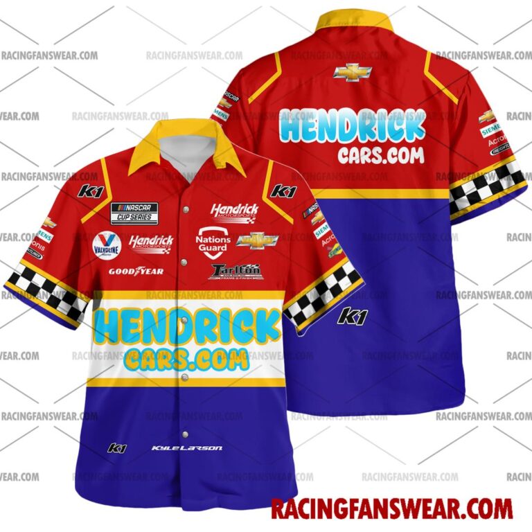 Nascar store - Loyal fans of Kyle Larson's Unisex Hawaiian Shirt,Unisex Polo Shirt,Kid Hawaiian Shirt,Kid Polo Shirt:vintage nascar racing suit,uniform,apparel,shirts,merch,merchandise,jersey,hoodie,jackets,shorts,sweatshirt,outfits,clothes