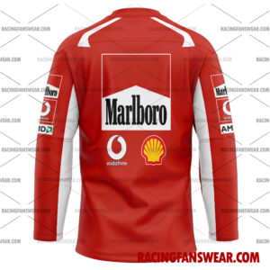 Rubens Barrichello Formula One Racing 2005 Uniform Apparel Clothes Baseball Jersey Hockey Jersey 4 Formula One store - Loyal fans of Rubens Barrichello's Men's Baseball Jersey,Women's Baseball Jersey,Kid's Baseball Jersey,Men's Hockey Jerseys,WoMen's Hockey Jerseys,Youth's Hockey Jerseys:vintage formula one racing suit,uniform,apparel,shirts,merch,merchandise,jersey,hoodie,jackets,shorts,sweatshirt,outfits,clothes