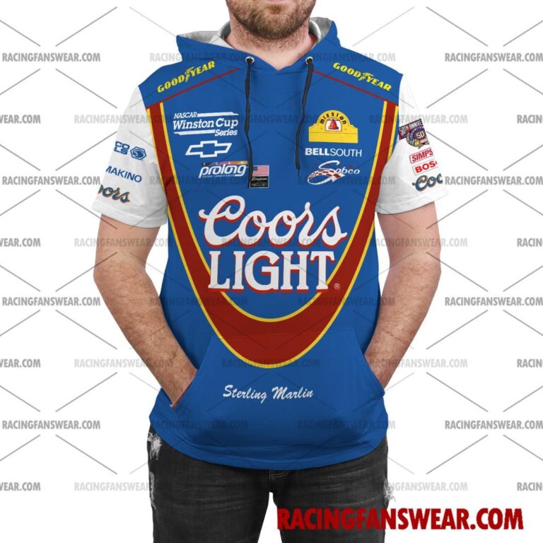 Nascar store - Loyal fans of Sterling Marlin's Bomber Jacket,Unisex Thick Coat,Unisex Sleeveless Hoodie,Unisex Hooded T-Shirt,Kid Sleeveless Hoodie,Kid Hooded T-Shirts,Kid Thick Coat:vintage nascar racing suit,uniform,apparel,shirts,merch,merchandise,jersey,hoodie,jackets,shorts,sweatshirt,outfits,clothes