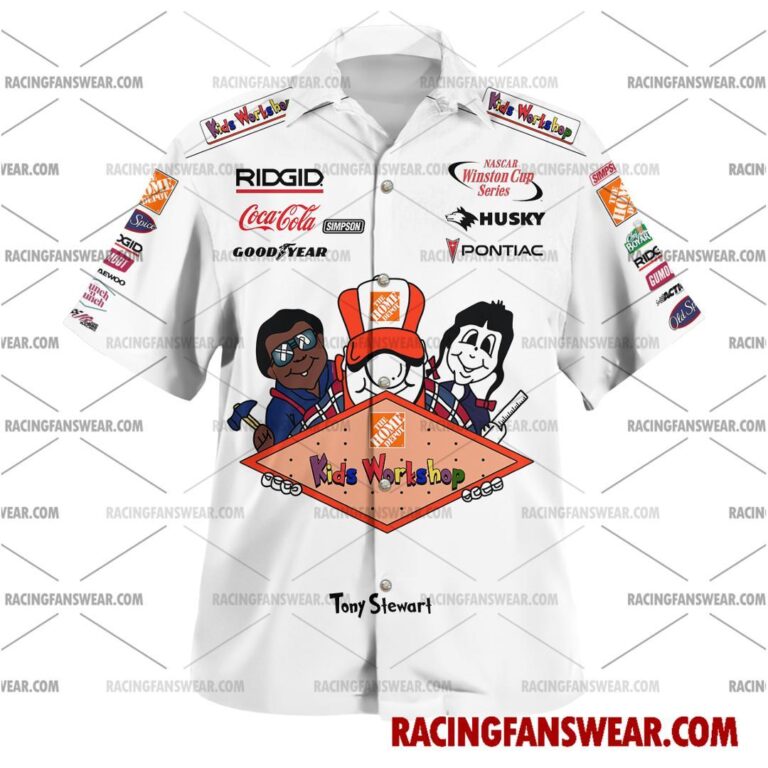 Nascar store - Loyal fans of Tony Stewart's Unisex Hawaiian Shirt,Unisex Polo Shirt,Kid Hawaiian Shirt,Kid Polo Shirt:vintage nascar racing suit,uniform,apparel,shirts,merch,merchandise,jersey,hoodie,jackets,shorts,sweatshirt,outfits,clothes