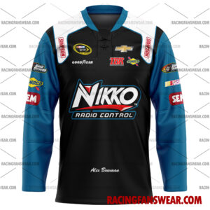 Nascar store - Loyal fans of Alex Bowman's Men's Baseball Jersey,Women's Baseball Jersey,Kid's Baseball Jersey,Men's Hockey Jerseys,WoMen's Hockey Jerseys,Youth's Hockey Jerseys:vintage nascar racing suit,uniform,apparel,shirts,merch,merchandise,jersey,hoodie,jackets,shorts,sweatshirt,outfits,clothes