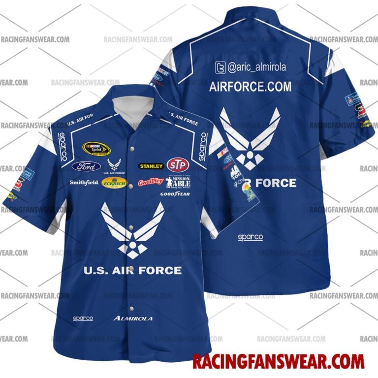 Nascar store - Loyal fans of Aric Almirola's Unisex Hawaiian Shirt,Unisex Polo Shirt,Kid Hawaiian Shirt,Kid Polo Shirt:vintage nascar racing suit,uniform,apparel,shirts,merch,merchandise,jersey,hoodie,jackets,shorts,sweatshirt,outfits,clothes