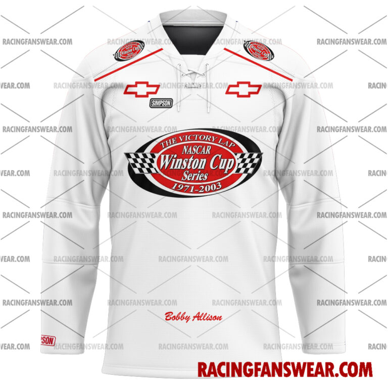 Nascar store - Loyal fans of Bobby Allison's Men's Baseball Jersey,Women's Baseball Jersey,Kid's Baseball Jersey,Men's Hockey Jerseys,WoMen's Hockey Jerseys,Youth's Hockey Jerseys:vintage nascar racing suit,uniform,apparel,shirts,merch,merchandise,jersey,hoodie,jackets,shorts,sweatshirt,outfits,clothes