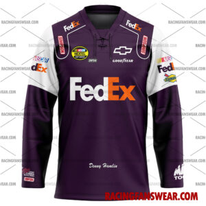 Denny Hamlin Nascar Racing Uniform Apparel Clothes Baseball Jersey Hockey Jersey 3 Nascar store - Loyal fans of Denny Hamlin's Men's Baseball Jersey,Women's Baseball Jersey,Kid's Baseball Jersey,Men's Hockey Jerseys,WoMen's Hockey Jerseys,Youth's Hockey Jerseys:vintage nascar racing suit,uniform,apparel,shirts,merch,merchandise,jersey,hoodie,jackets,shorts,sweatshirt,outfits,clothes