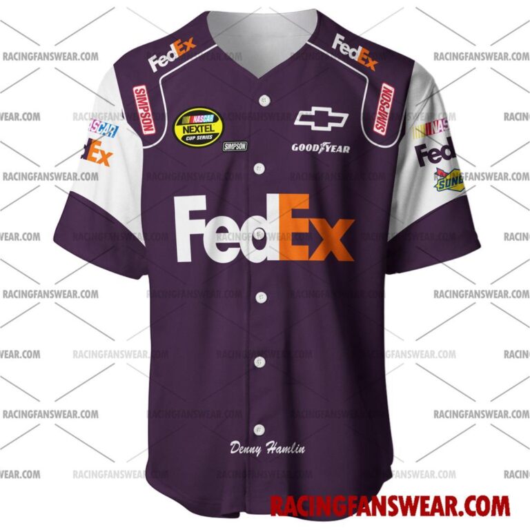 Nascar store - Loyal fans of Denny Hamlin's Men's Baseball Jersey,Women's Baseball Jersey,Kid's Baseball Jersey,Men's Hockey Jerseys,WoMen's Hockey Jerseys,Youth's Hockey Jerseys:vintage nascar racing suit,uniform,apparel,shirts,merch,merchandise,jersey,hoodie,jackets,shorts,sweatshirt,outfits,clothes